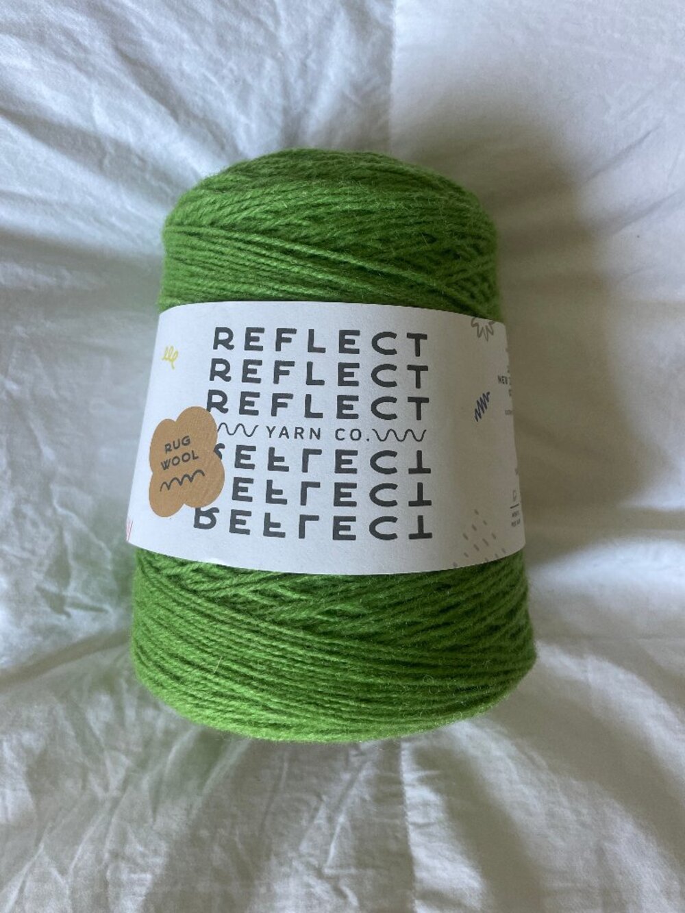 Tuft The World Reflect Wool Cone Yarn
